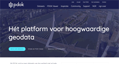 Desktop Screenshot of pdok.nl